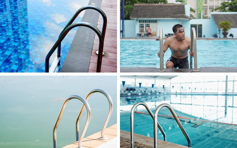 Lợi Ích Nổi Bật Của Cầu Thang Inox Bể Bơi